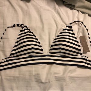 Jcrew V-neck French Bikini Top